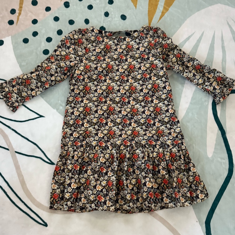 Free People Floral Mini Dress - Autumn colors